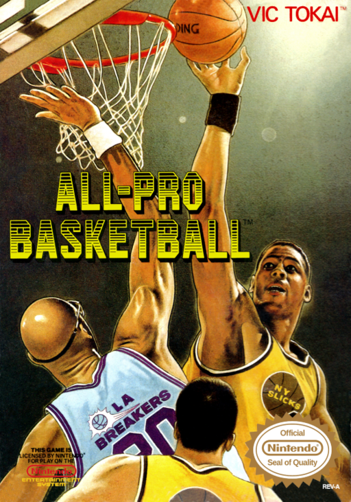 All-Pro Basketball (USA) box art